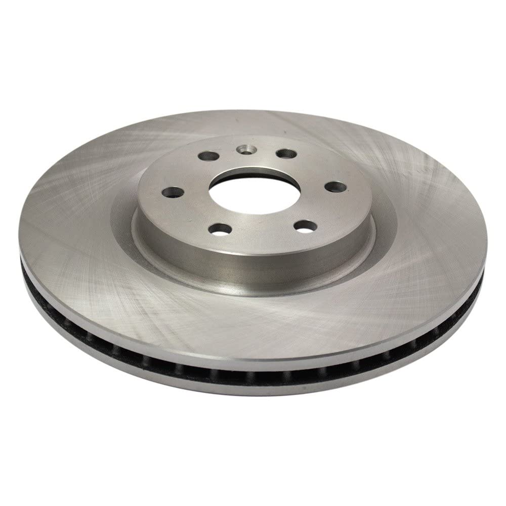 Trq Front Brake Rotors Set Vented Compatible With 2010-2016 Cadillac Srx 2011 Saab 9-4X