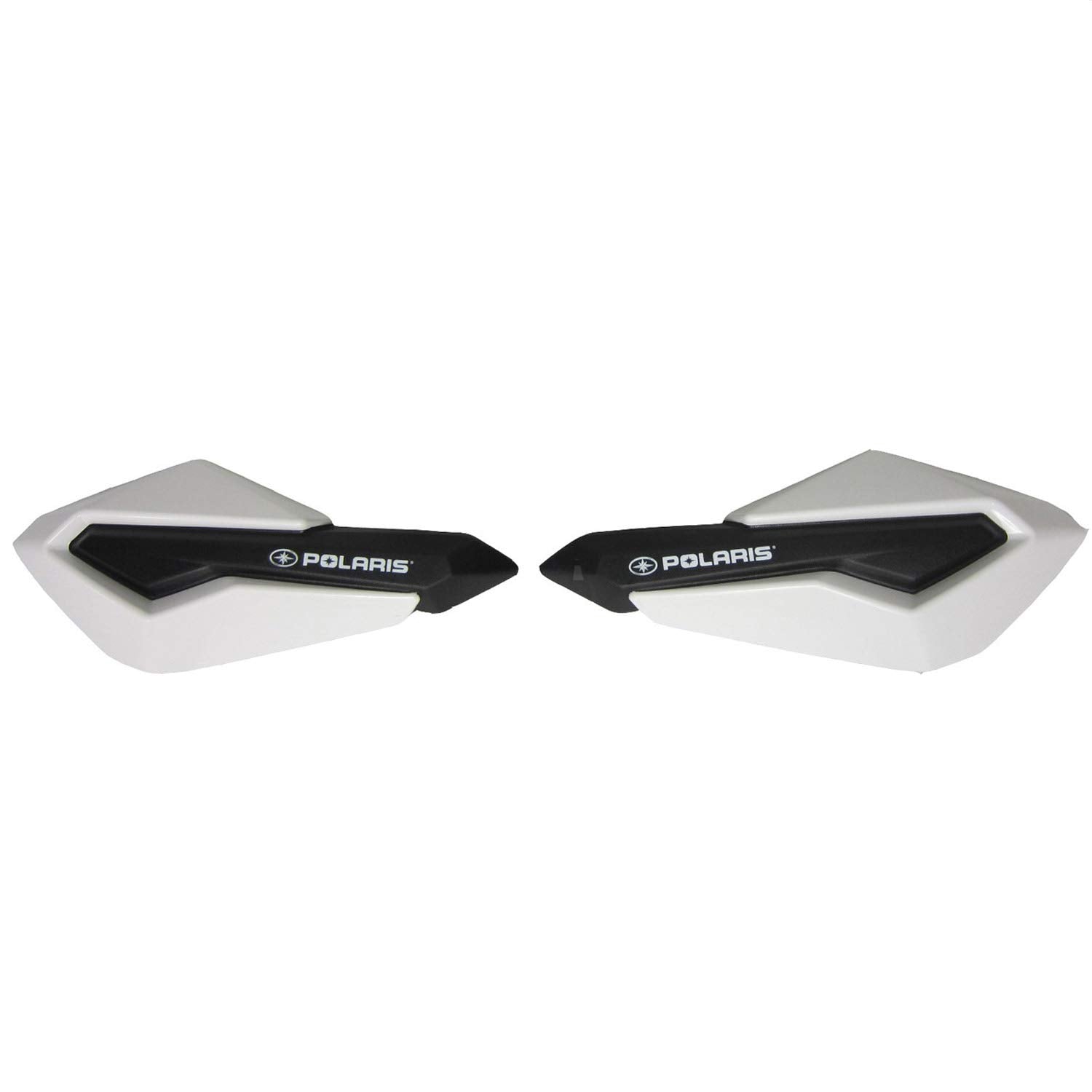 Polaris White Snowmobile Hand Guards 2879194