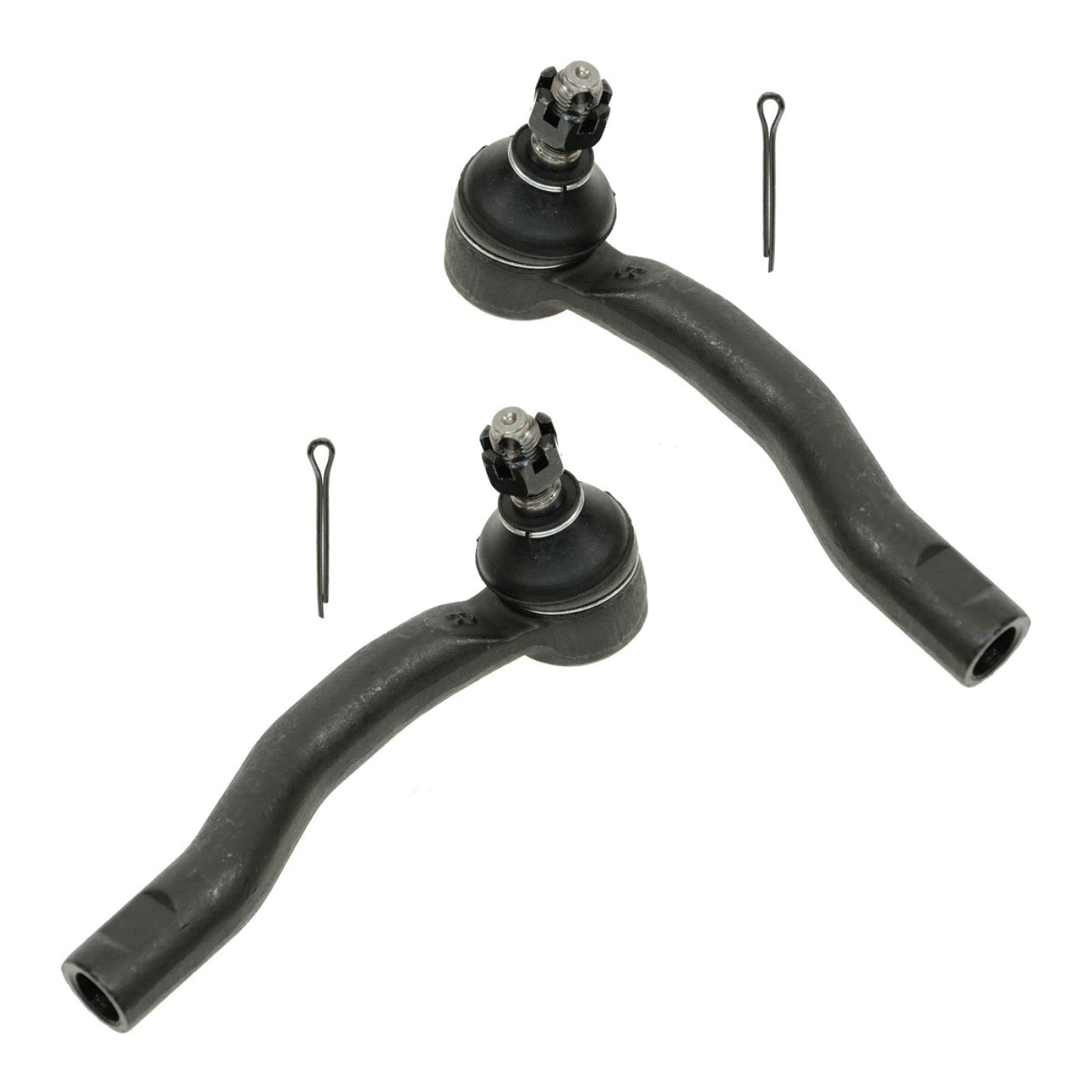 Trq Front Tie Rod Set Compatible With 2003-2008 Toyota Corolla