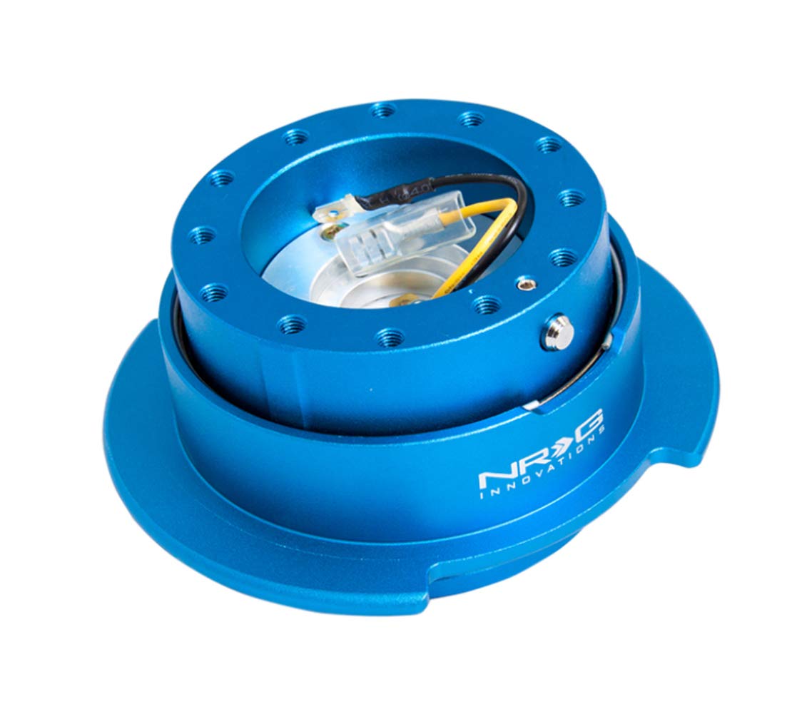 NRG Innovations SRK-250BL Quick Release Kit (Blue/Blue Ring)