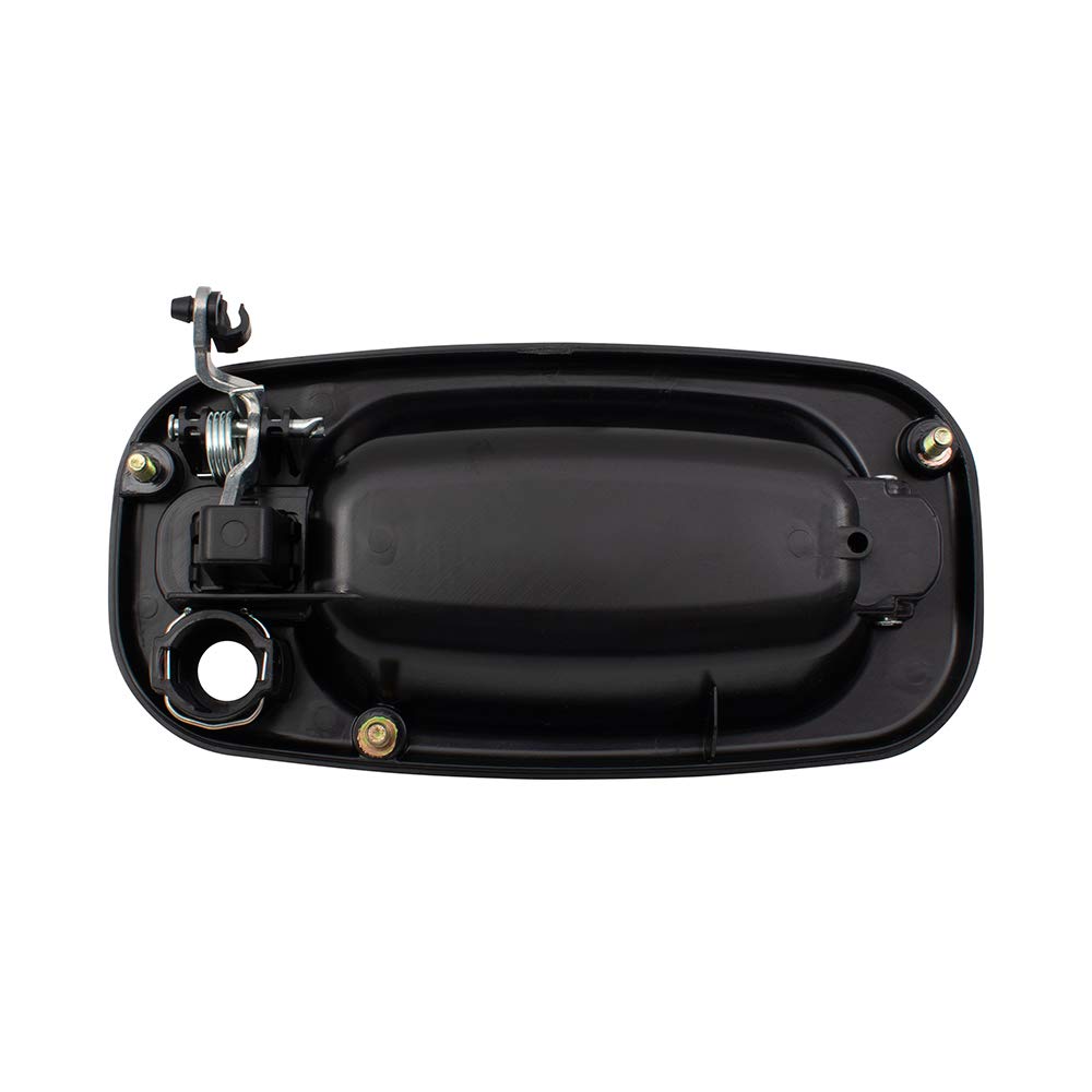 Brock Replacement Drivers Front Outside Exterior Door Handle W/Keyhole Compatible With 99-07 Gm Pickup Truck 00-06 Suv 19245505