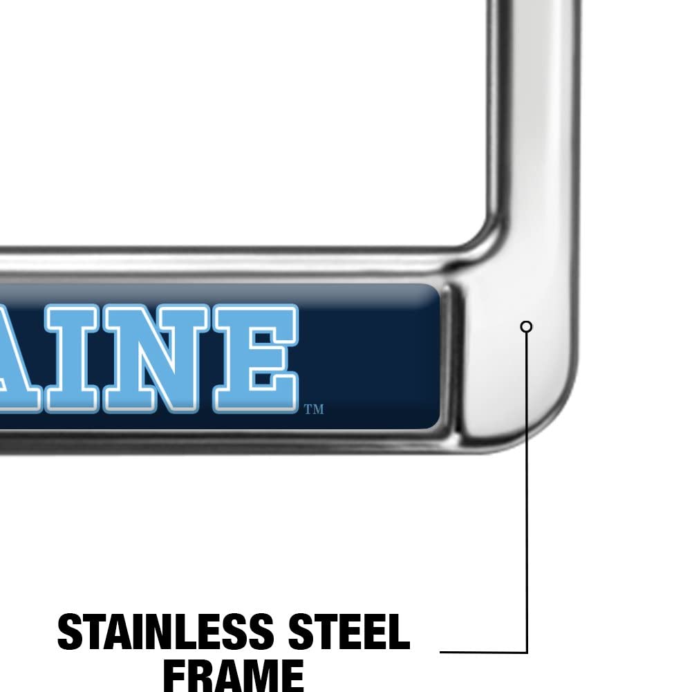 GRAPHICS & MORE Metal License Plate Frame - University of Maine Alumni, Full Size, One Size