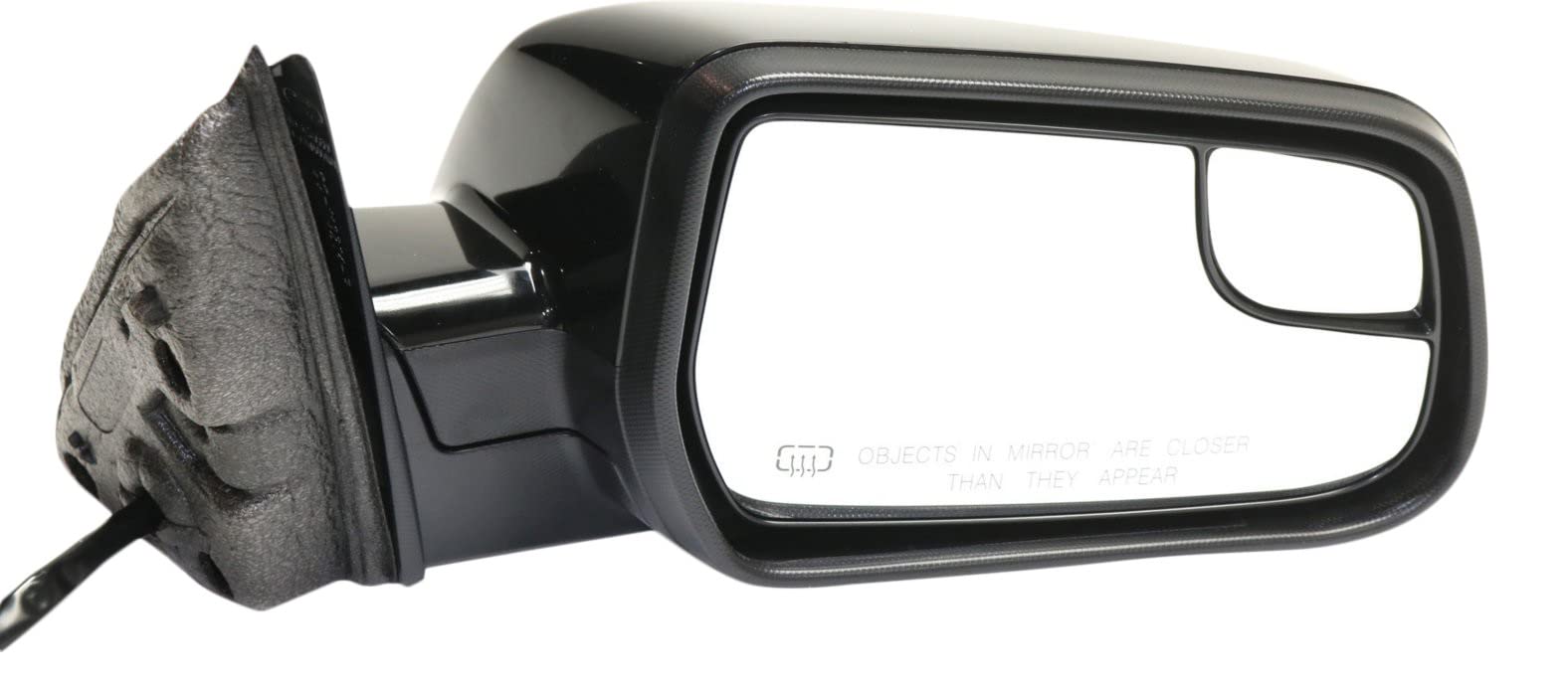 Kool Vue Passenger Side Power Heated Mirror for Chevrolet Equinox GMC Terrain 2010-2017 With Spotter Glass;; Without Memory Paintable Standard On 12-14, Will Fit 10-11 & 15-17 Models