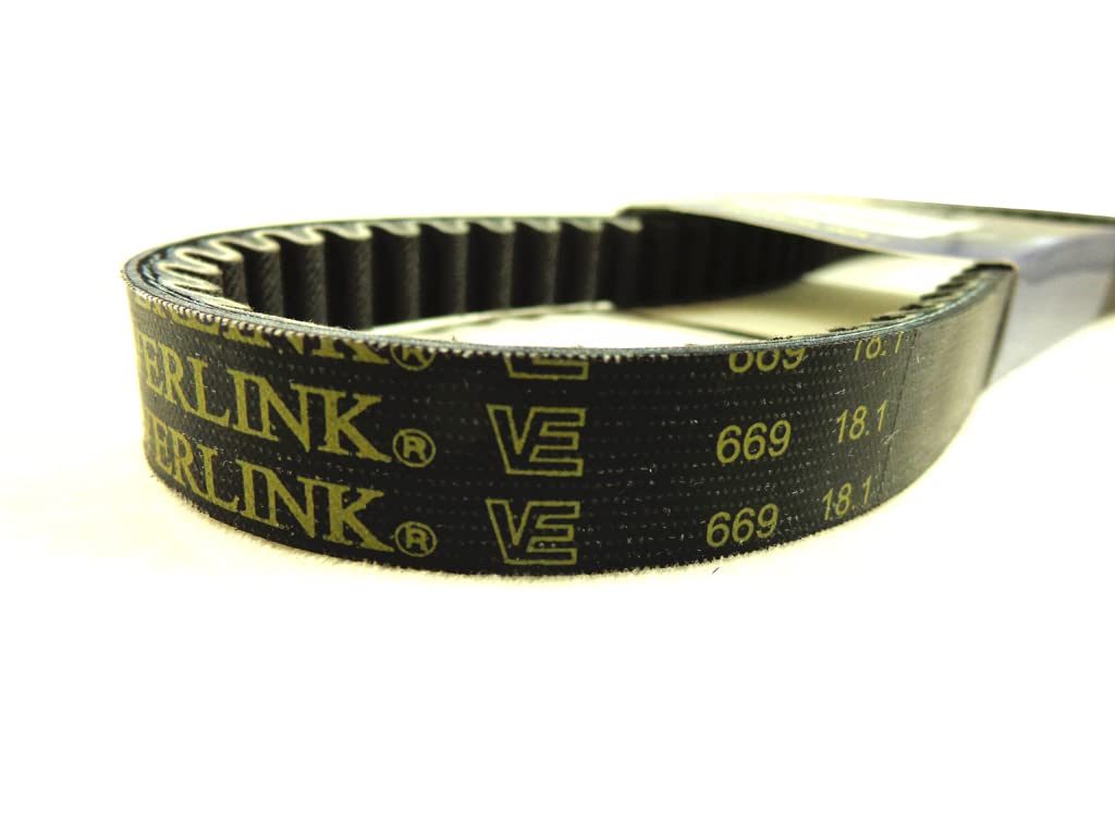 Gates Powerlink® 669 18.1 30 Cvt Drive Belt For Gy6 49Cc 50Cc 139Qmb Short Case Scooter Moped Atv Go Kart Roketa Taotao Vespa Jonway
