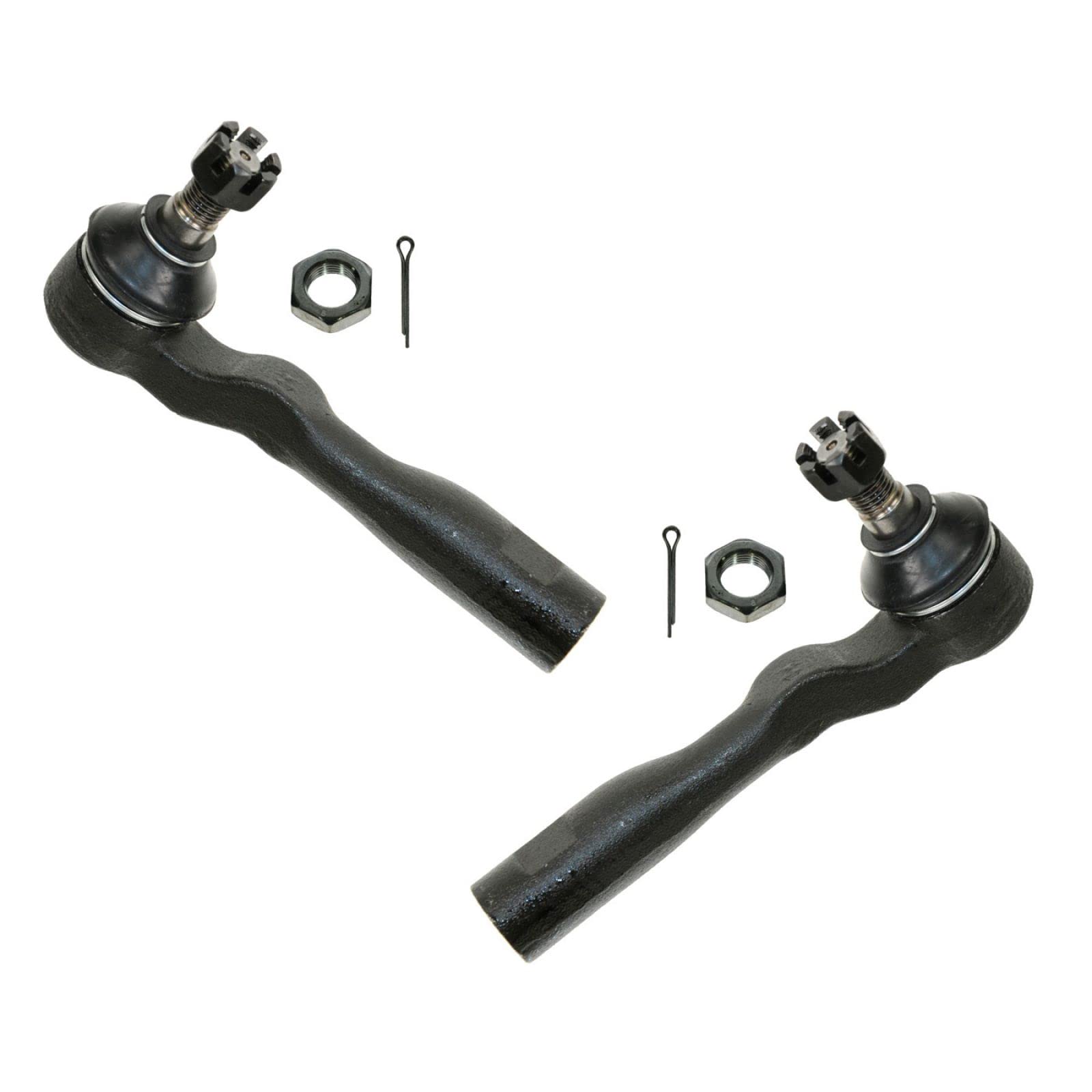 Trq Front Tie Rod Set Compatible With 2003-2007 Toyota Sequoia 2003-2006 Tundra