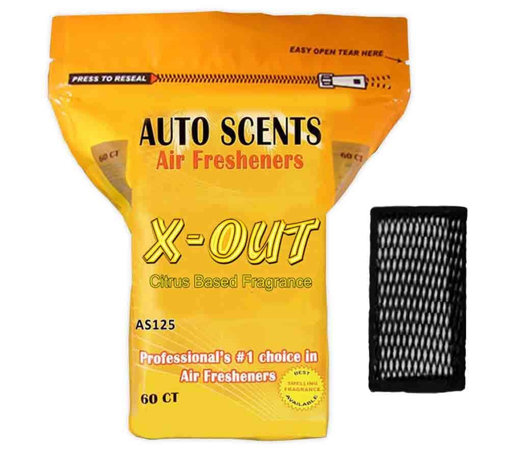 Professional Air Freshener Pads - Remove the Worst Smells with These Heavy Duty Pads (60 Pads per Pack) (X-Out)