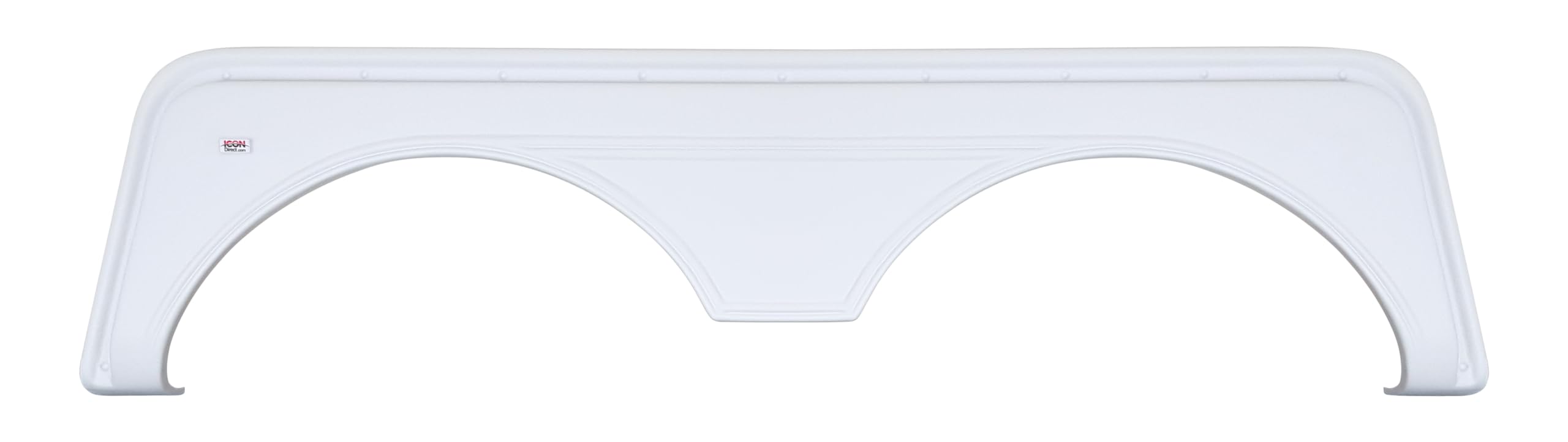 ICON Tandem Fender Skirt FS669, Polar White