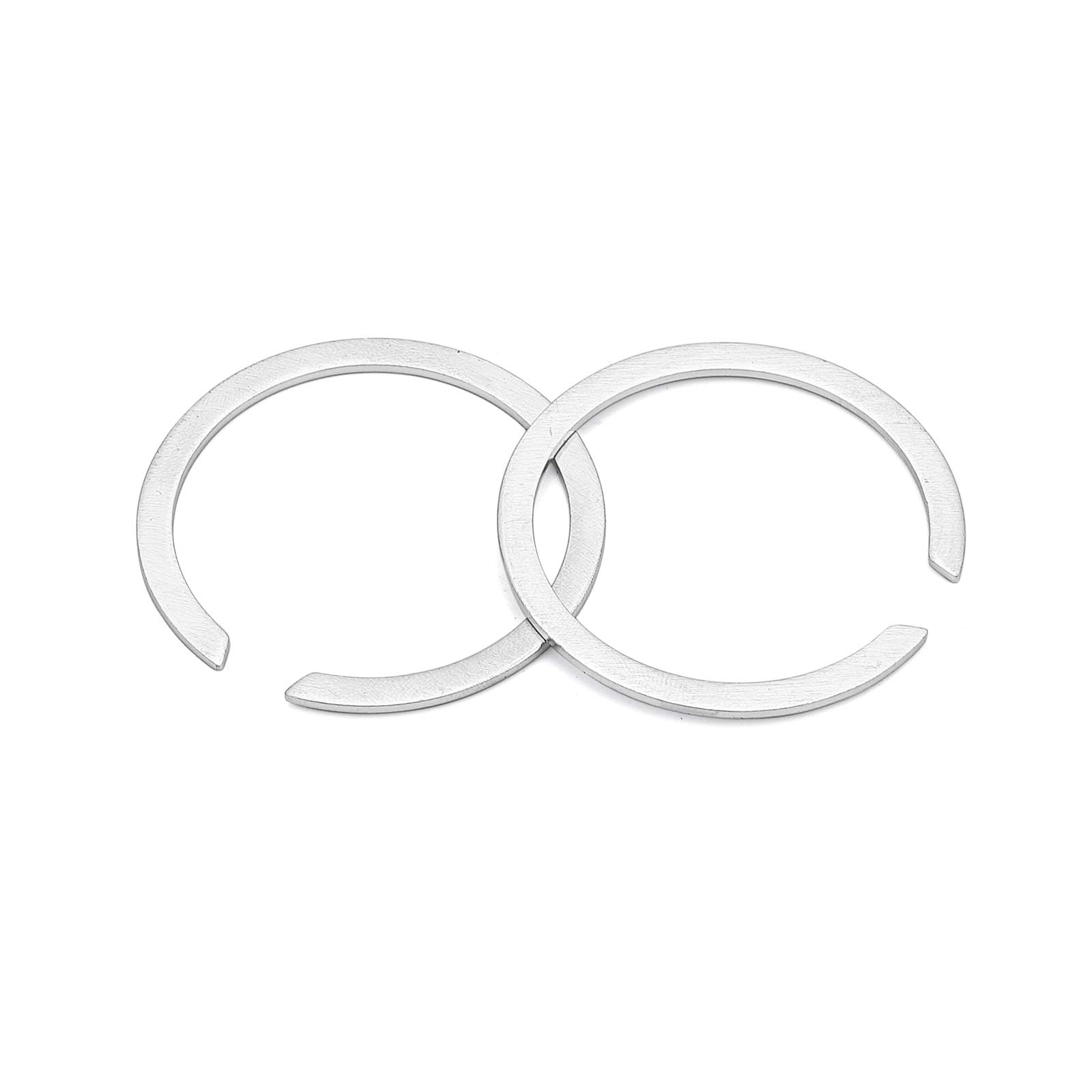 WeiSen Exhaust Flange Gasket Kit Compatible with 1984-UP Harley Big Twin Models and 1986- Later Evolution Sportster 1999-Present