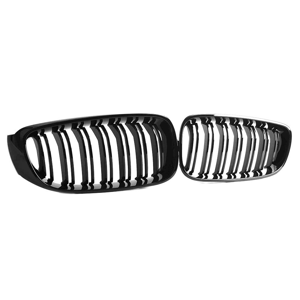 For BMW 3 Series GT/F34 2013-2019 Shiny Black Front Kidney Grille Grill Double Line