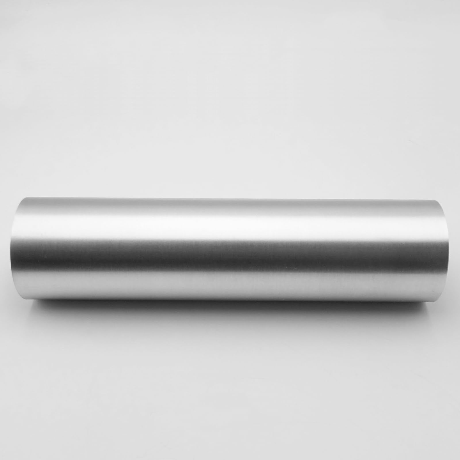 Ac Performance 3.5'' (89Mm) Od Straight Aluminum Intercooler Pipe Air Intake Tube, Brushed Finish