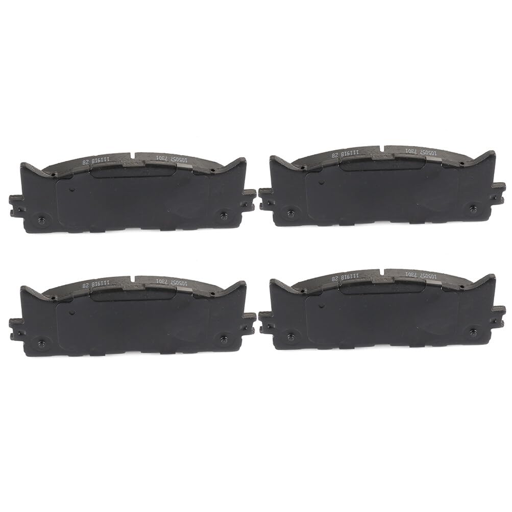 Eccpp D1293-8331 Front Ceramic Disc Brake Pad Set Fit For Lexus Es350 2007-2018,For Toyota Avalon 2008-2018,For Toyota Camry 200