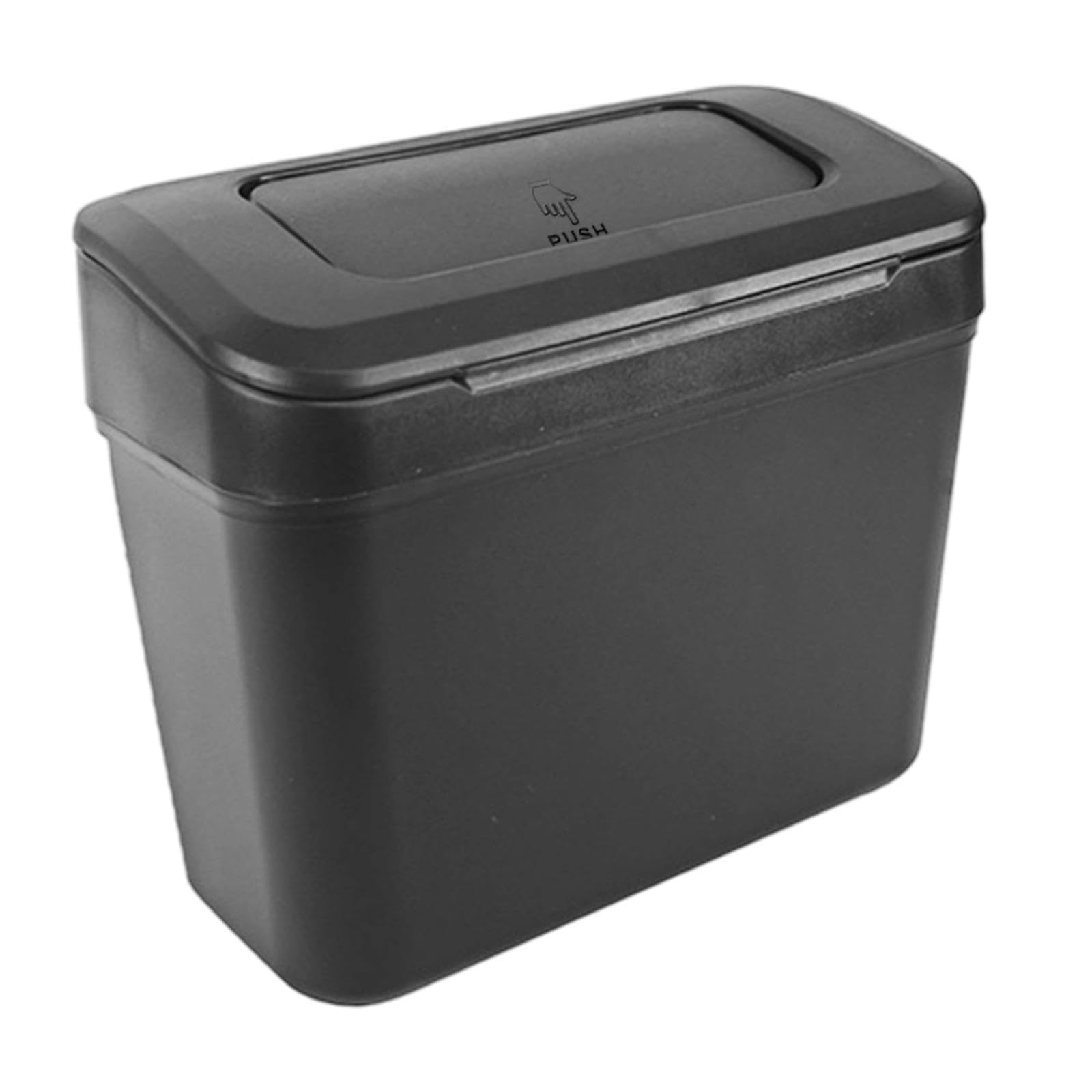TRENDYNEST Car Trash Can Garbage Bin Simple Storage Box for Automotive Suvs Trucks| Dustbin for Home | Plastic Trash Can
