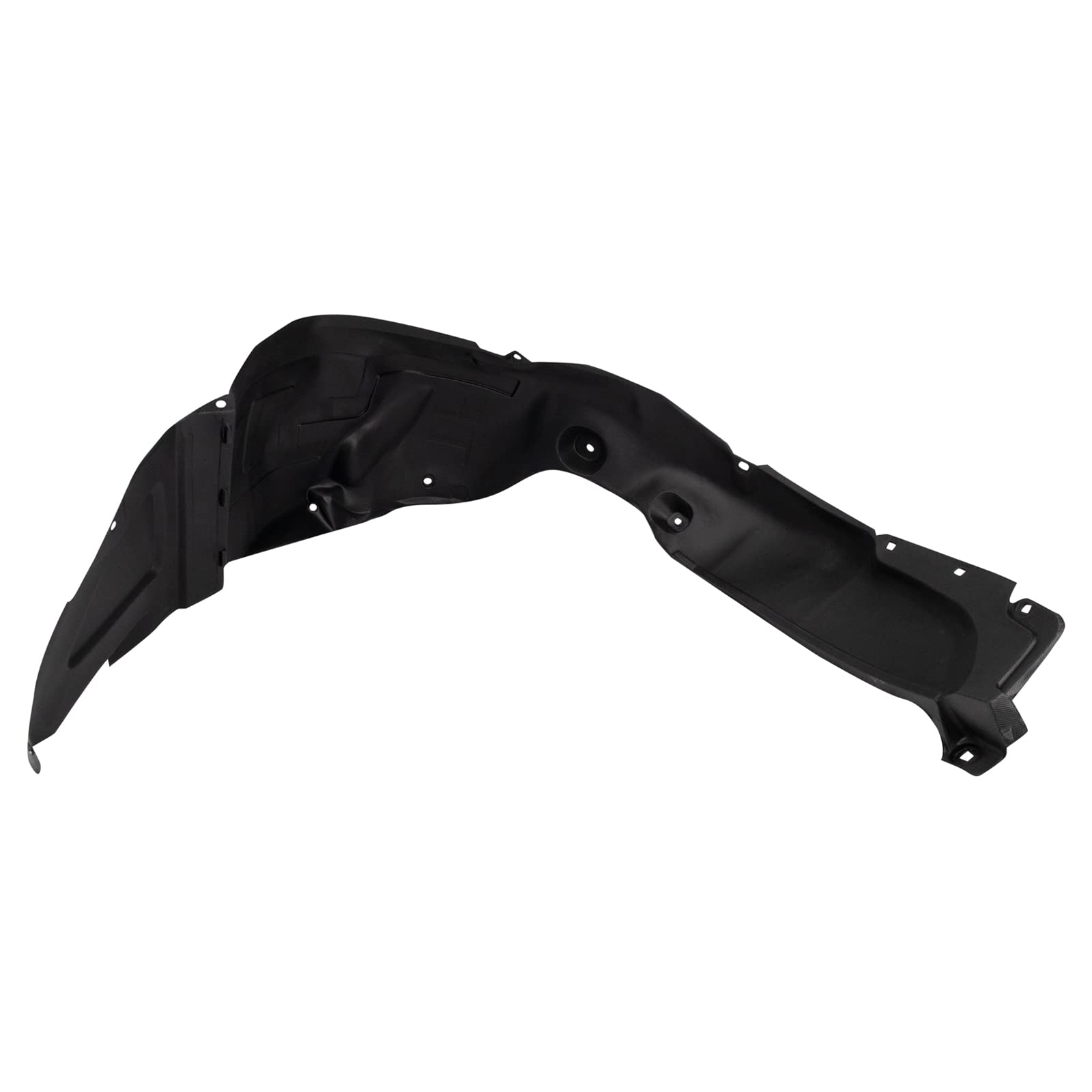 Trq Front Inner Fender Liner Set Compatible With 2012-2013 Kia Optima Ki1248123 Ki1249123