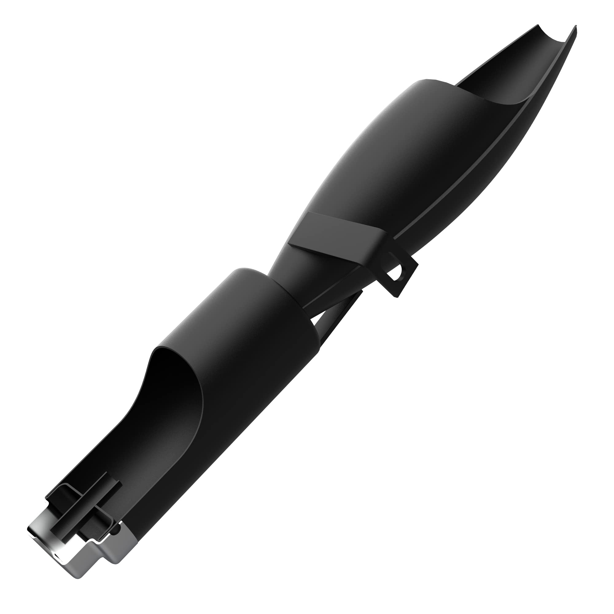 2-Stroke Muffler Exhaust Pipe With Expansion Chamber - Angled Design With Pipe Gasket - Compatible With 47/49Cc Cag Daytona Pock