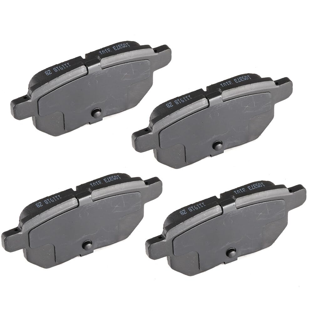Cciyu D1423 Rear Semi-Metallic Disc Brake Pads Kit - 4Pcs For Lexus Ct200H 11-16, Scion Im 16, Toyota Corolla 16, Toyota Prius 1