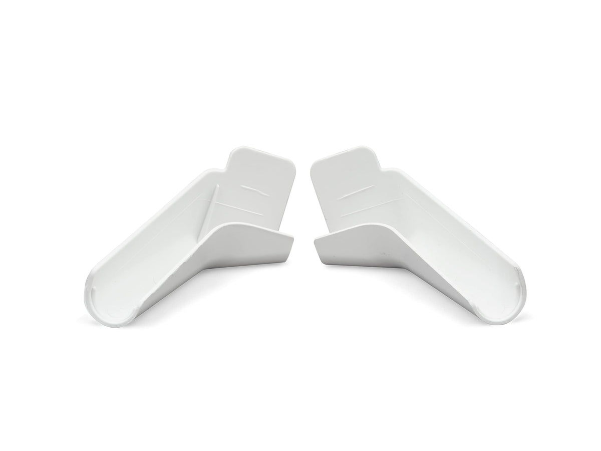 Thetford|B&B Molders Rv Replacement Parts And Accessories Camper Long Flexible Rain Water Gutter Spout Fits 1-1/16 Inch Wide Rails Pn 94172, Polar White
