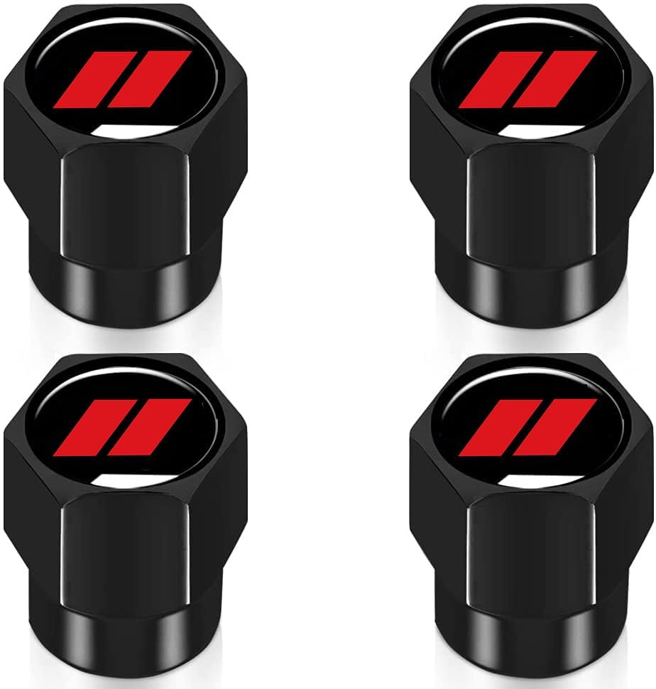 4Pcs Tire Valve Stem Caps Explosion Valve Cover Aluminum Alloy Compatible with Dodge Challenger Charger Durango Avenger