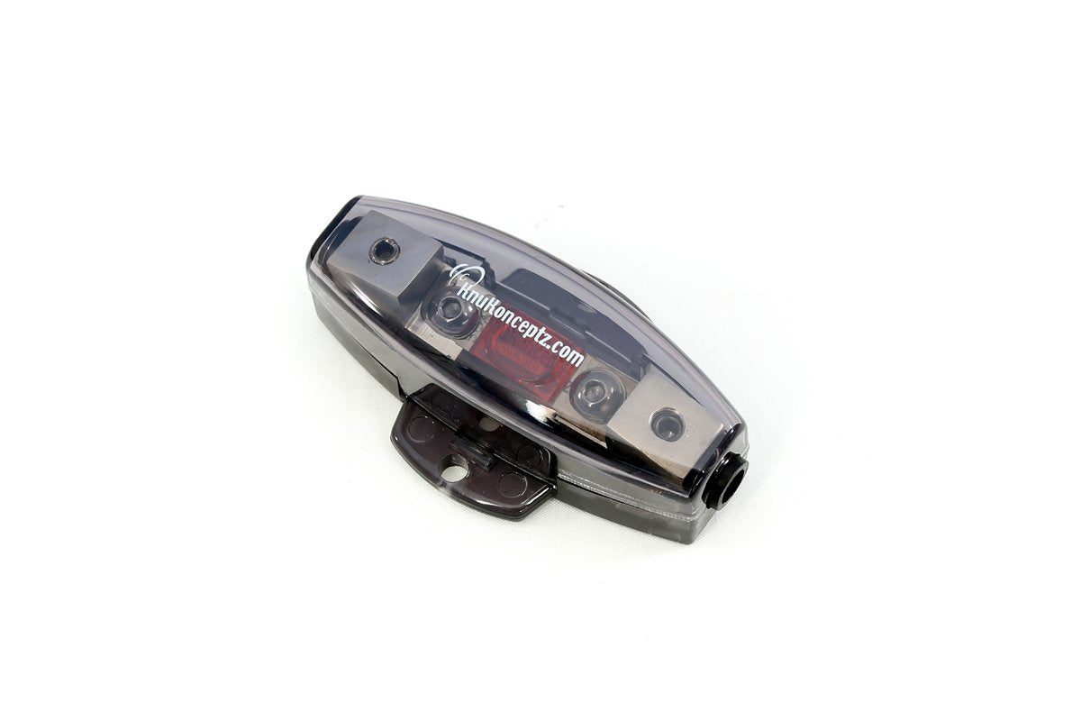 KnuKonceptz 4/8 Gauge in Line Mini - ANL Fuse Holder with 120A Fuse
