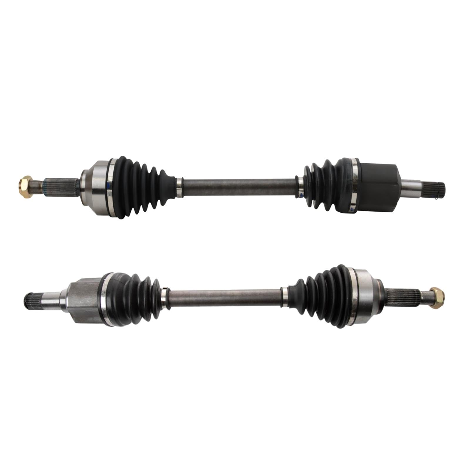 TRQ Front CV Axle Shaft Assembly Set Compatible with 2002-2008 Jaguar X-Type
