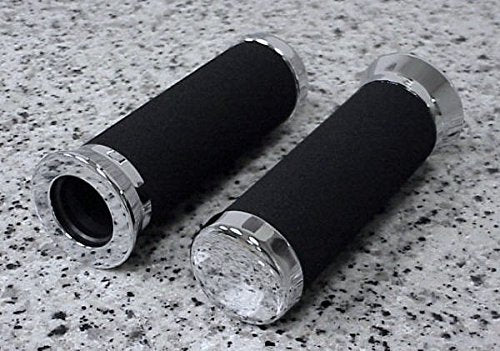 I5 Chrome Foam Grips Compatible With Honda Goldwing Gold Wing 1200 1500 1800