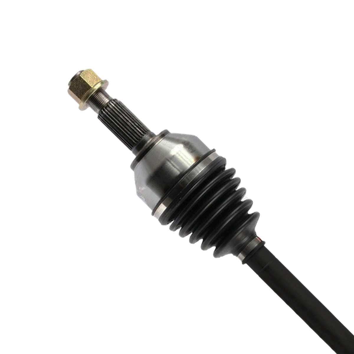 Autoshack Front Cv Axle Drive Shaft Assembly Neoprene Boots Driver Side Replacement For 2008 2009 2010 2011 2012 2013 Nissan Rogue 2014-2015 Rogue Select 2.5L Awd Dsk22656