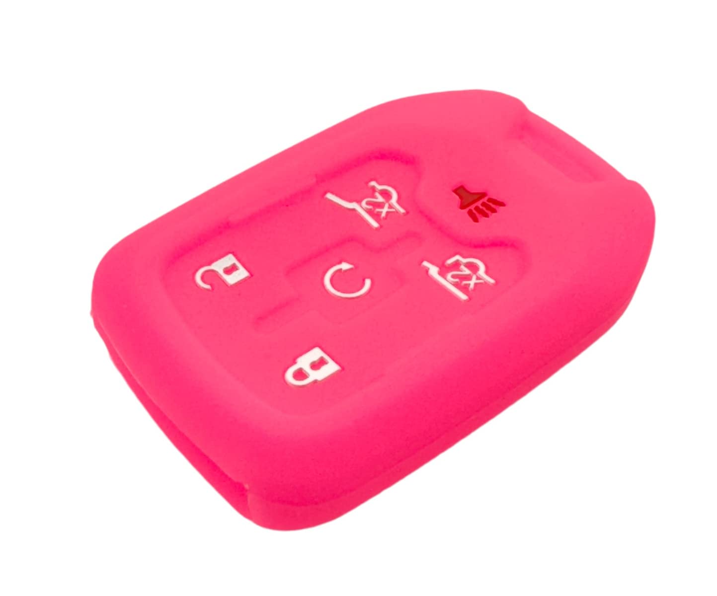 Reprotecting Silicone Rubber Key Fob Cover Compatible With 2014-2021 Chevrolet Suburban Tahoe Gmc Yukon Yukon Xl Hyq1Aa