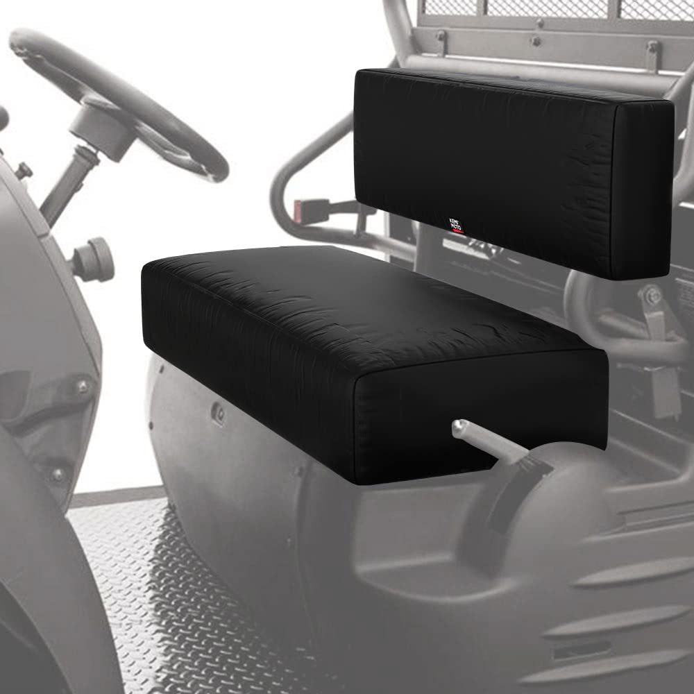 Kemimoto Mule Seat Cover Compatible With Kawasaki Mule 3000 3010 3020 4000 4010 2001-2023 2025 Utv Bench Seat Cover Set Anti-Scr