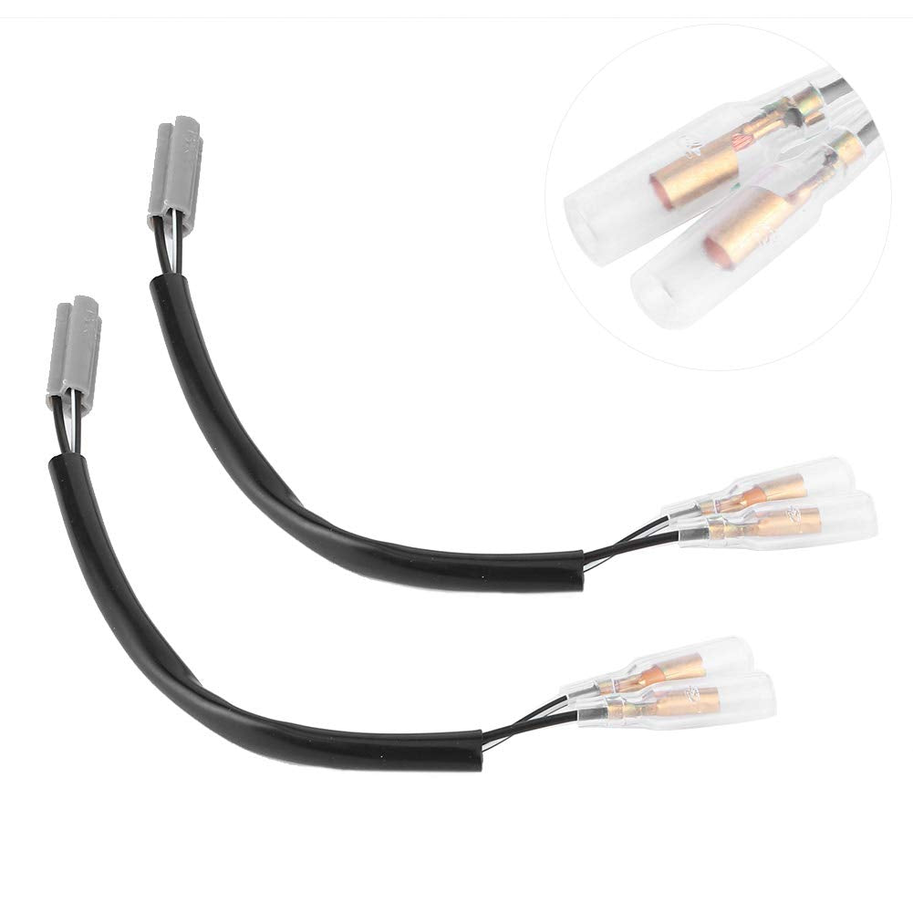 For Yamaha Turn Signal Adapter Replacement, 7.5In Turn Signal Wiring Adapter Plug Motorcycle Parts Signal Lights Retrofit For Yzf-R6 Yzf-R1 Fz6 Fz10