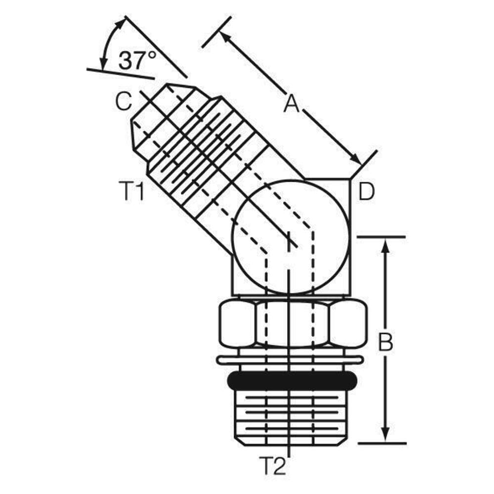 Dayco 146023 Hydraulic Adapter