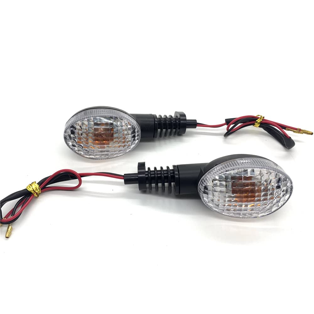 VRWEARE Motorcycle Turn Signal Indicator Light Compatible with KAWASAKI EX250R NINJA 250 250R KLX250S KLX250SF VN650 Vulcan S Fr