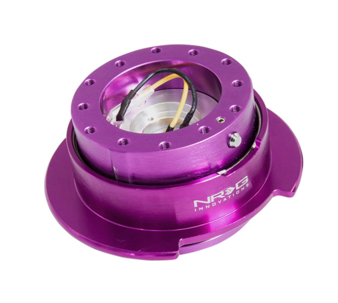 NRG Innovations SRK-250PP Quick Release Kit (Purple Body/Purple Ring)