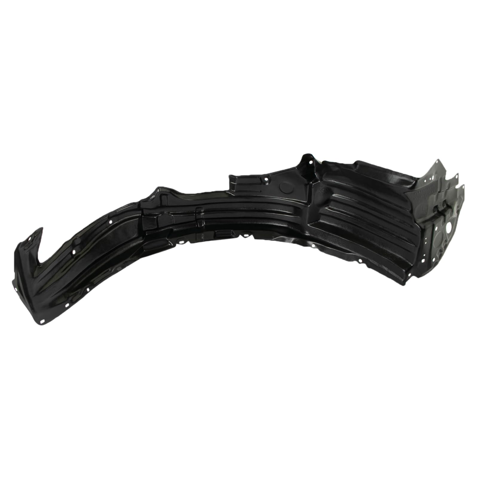 Trq Front Inner Fender Liner Set Compatible With 2011-2015 Lexus Ct200H Lx1248113 Lx1249113