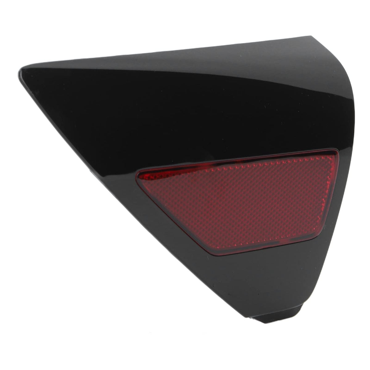 Rear Tail Light Panel Mount Reflector Cover, Rear Bumper Reflector Cover Red High Visibility Bumper Charging Port Cover Replacem