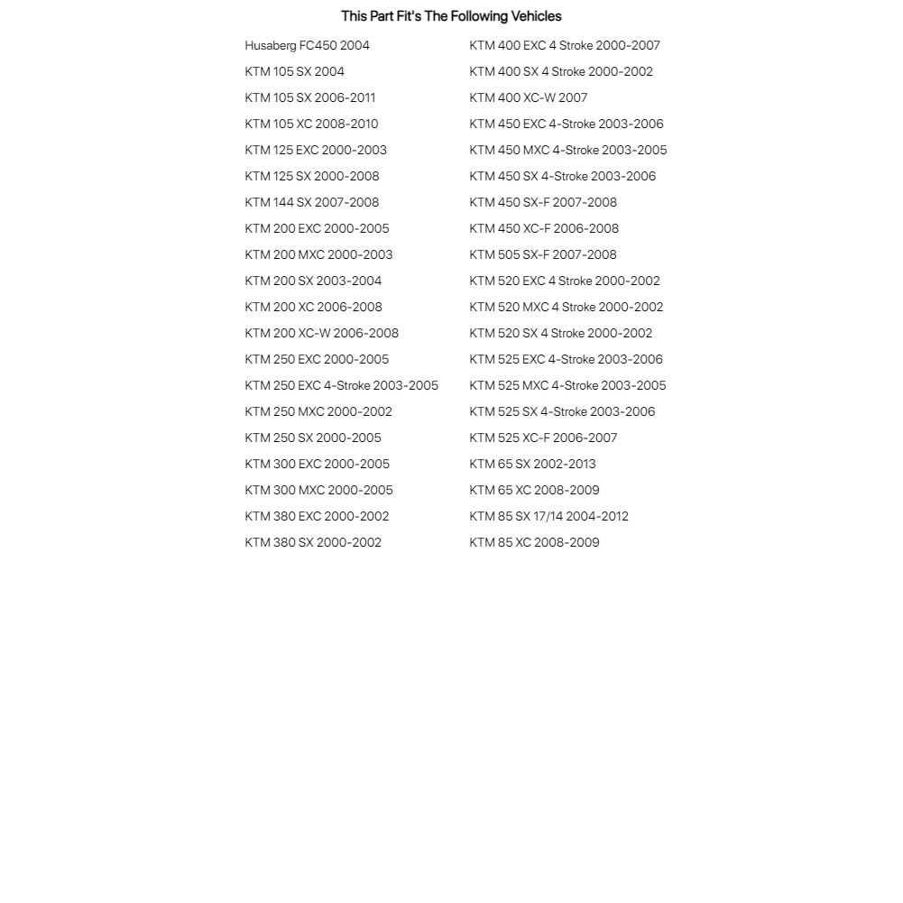 Tusk Clutch Lever Black For Ktm 85 Sx 17/14 2004-2012