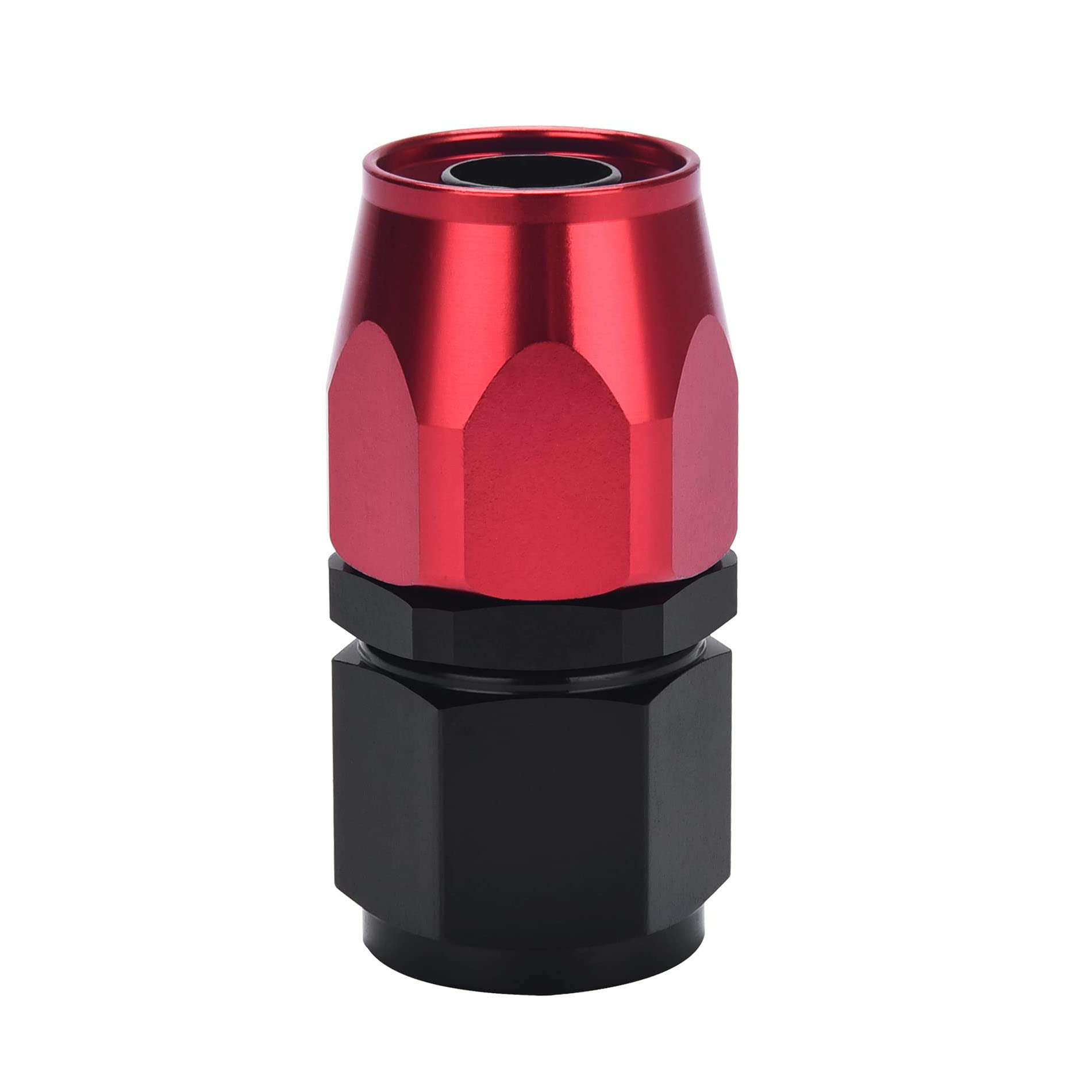 EVIL ENERGY 10AN Hose End Fitting Straight Swivel for CPE Braided Hose Black&Red