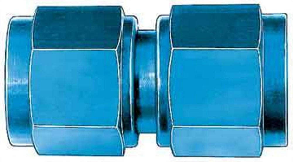 Aeroquip Fcm2918 Blue Anodized Aluminum -12An Female Flare Swivel Adapter