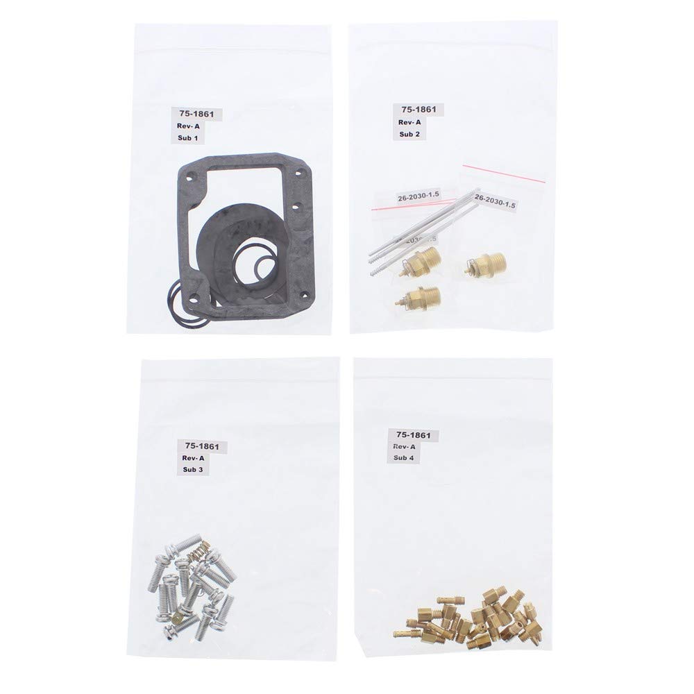 All Balls Carburetor Rebuild Kit 26-1797 For Polaris 600 Xc Lc/3 1997, 600 Xcr 1996, 650 Indy 1992, Indy 600 Xcr 1995 1996, Xlt