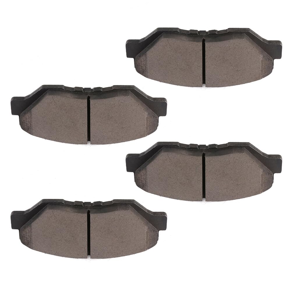 Cciyu D943 Front Ceramic Disc Brake Pads Kit For Acura Ilx For Honda Accord Civic Cr-V Element Fit Pilot 4Pcs