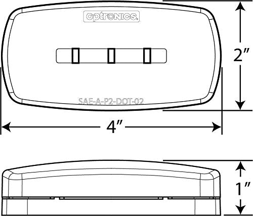 Optronics Mcl32Abp Led Marker/Clearance Light With Reflex