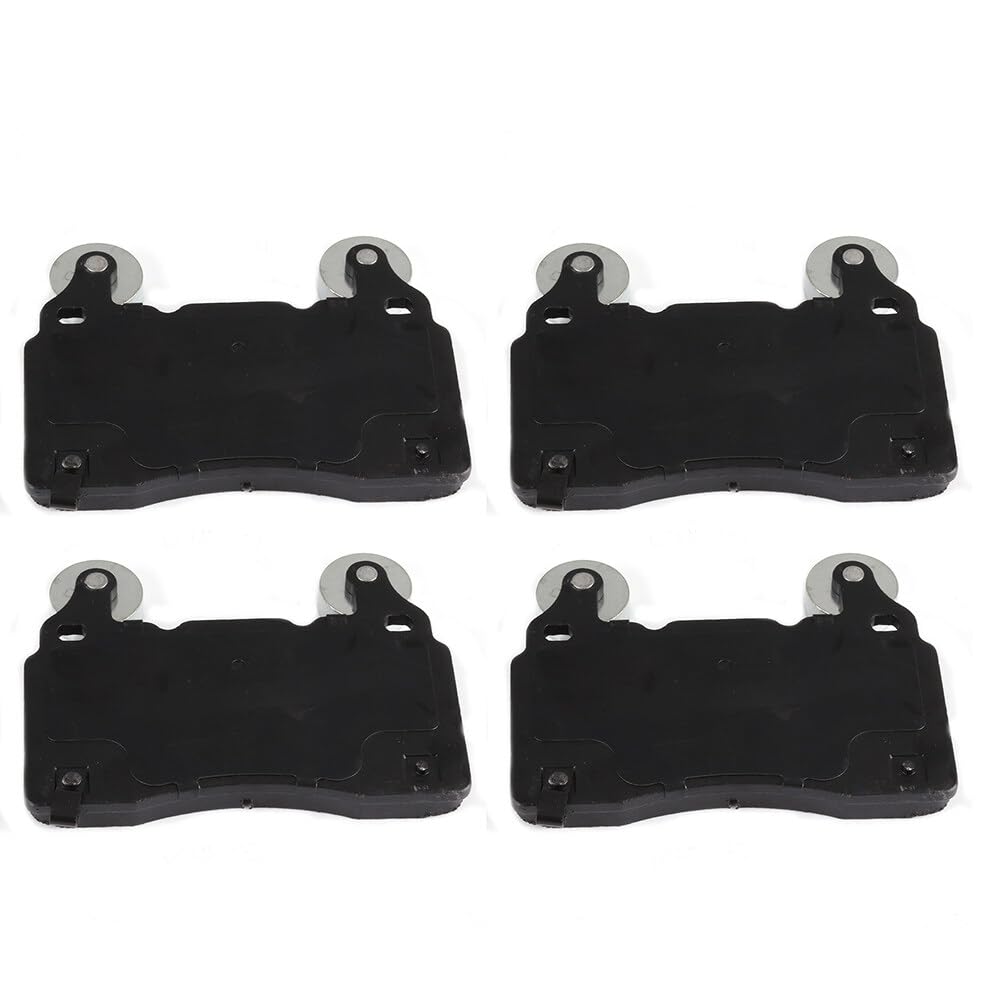 Cciyu D1474 Front Semi-Metallic Disc Brake Pads Kit For Chevrolet Camaro 2010-2015 4Pcs