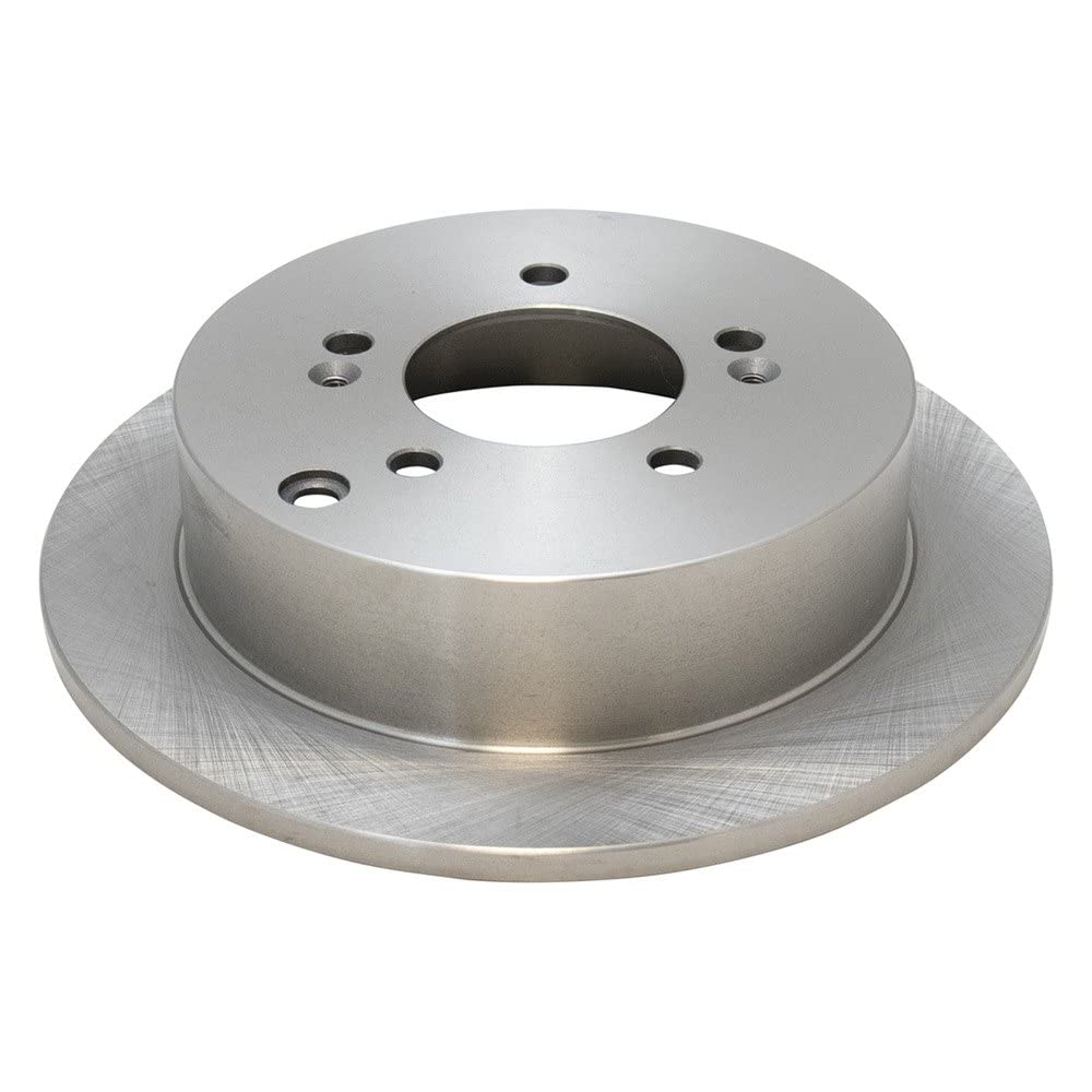 Trq Rear Brake Rotors Set Solid Compatible With 2001-2006 Hyundai Santa Fe 2009-2015 Tucson 2005-2016 Kia Sportage