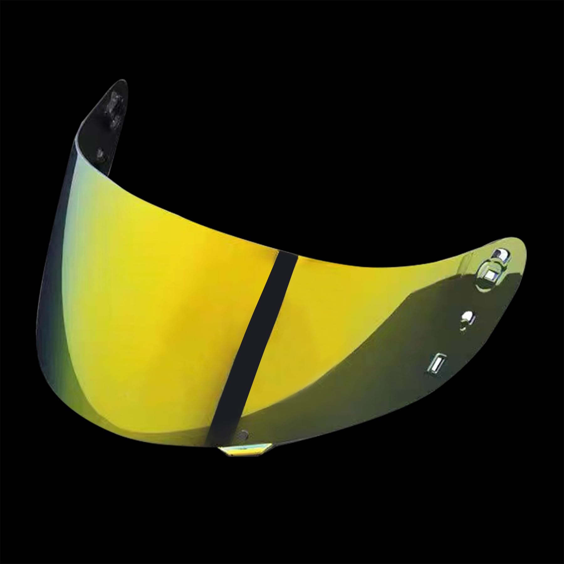 ICON IC04 Airframe Pro Airmada Airform Motorcycle Helmet Shield Uv Protection Motorcycle Visor Lens Helmets Accessories (Gold)