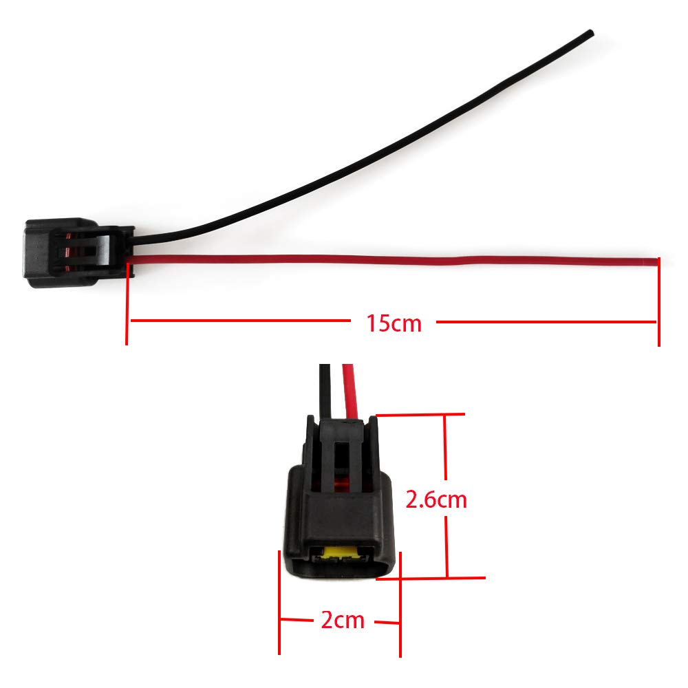 Mamiko Set Of 8 Ignition Coil Module Connector Replacement For 4.6L 5.4L 6.8L Ford F150 F250 Mustang Modular Ignition Coil Pigta