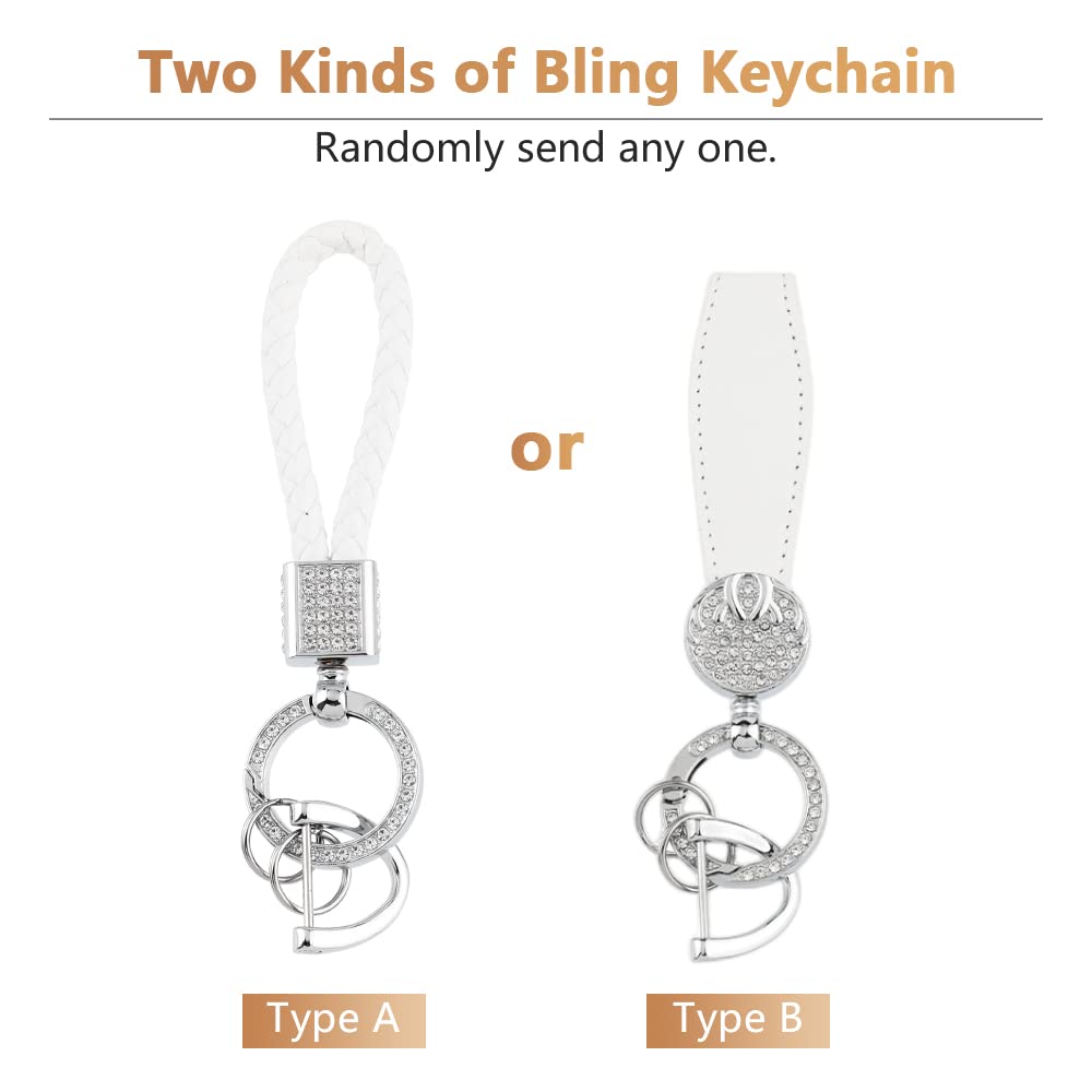 Pifoog Key Fob Cover For Cadillac Srx Cts Ct6 Xts Xt5 Xt6 Xt4 Ats Accessories Tpu 5 Button Keys Case Shell Protecor Glitter Car