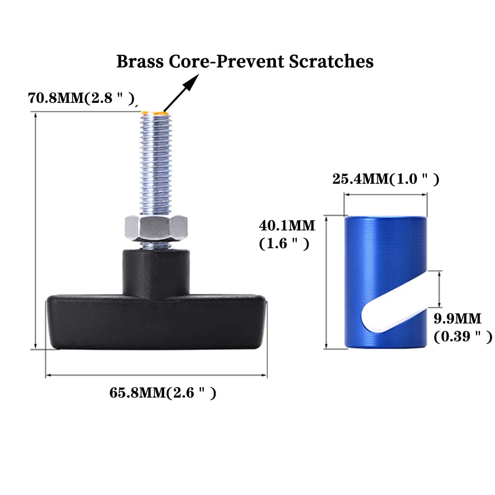 Joytube Lift Support Clamp Hood Strut Fixing Clamps Stay Holder For Tailgates And Trunks With Up To Dia.3/8    (10Mm) (Pack Of 2