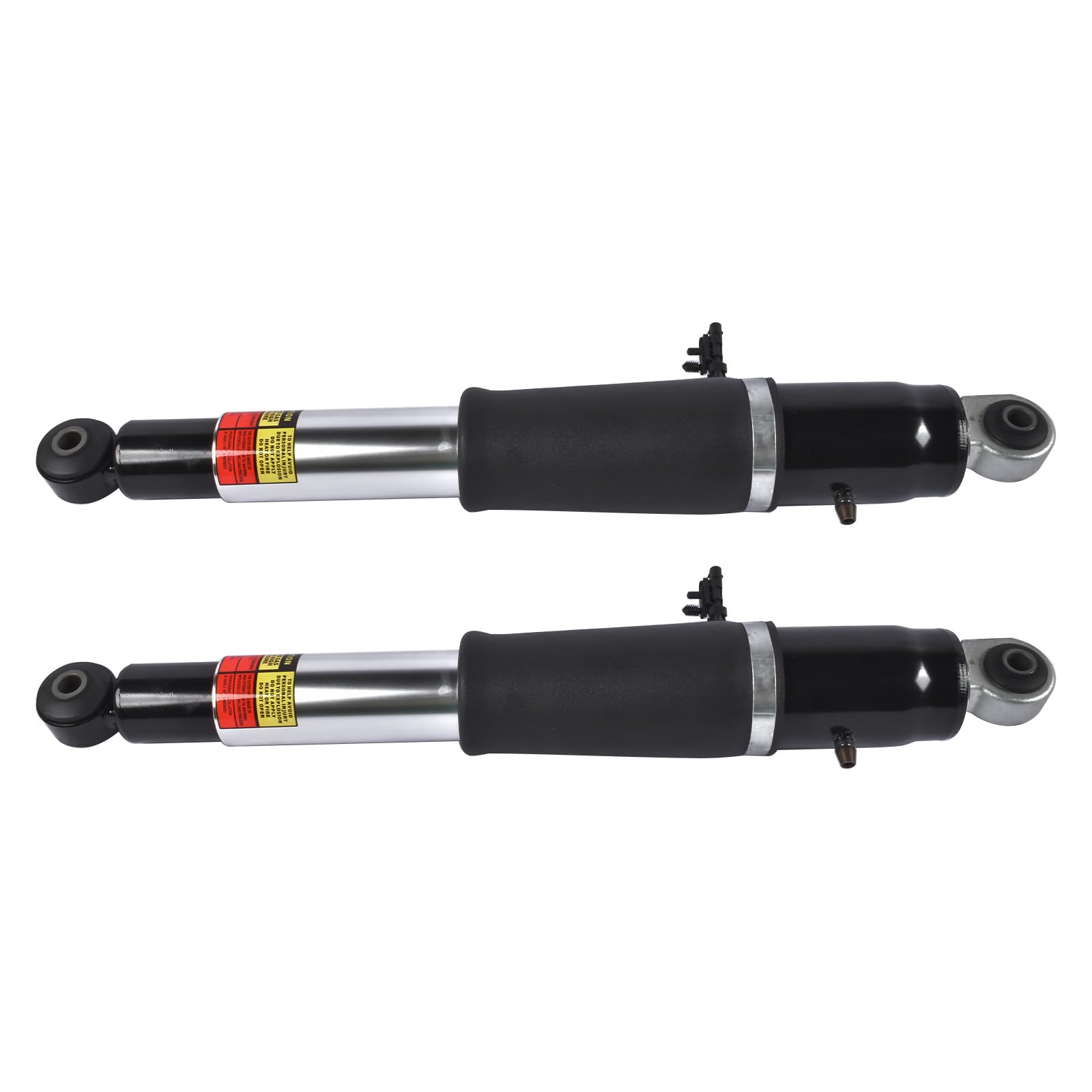 580-1106 84176675 Pair Rear Air Shock Struts Absorbers w/Magnetic Compatible with Cadillac Chevy Suburban 5.3L Tahoe Yukon 6.2L