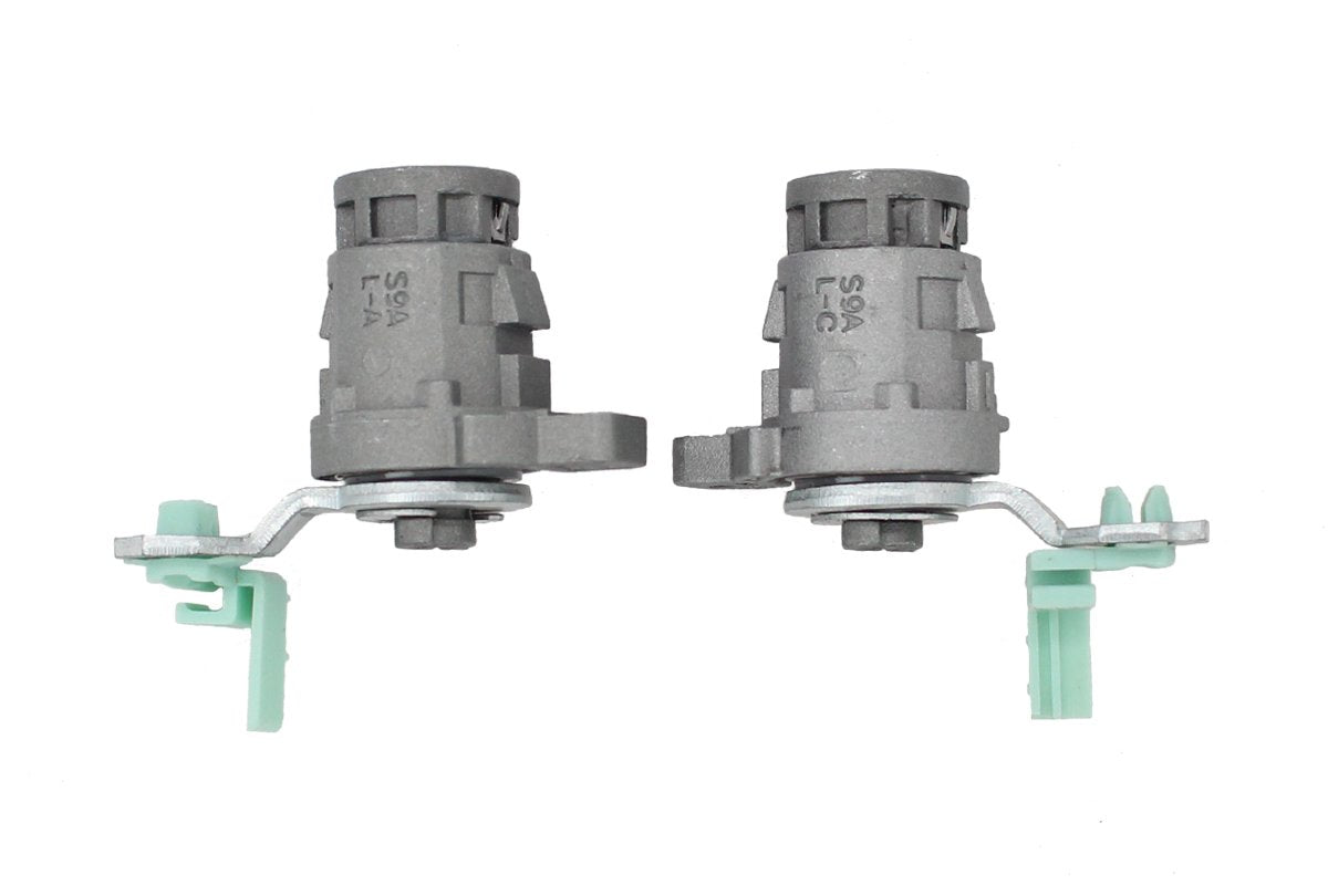 MOTOKU Pair of Front Left Driver LH Side & Right Passenger Side RH Door Lock Cylinder Keys Set for Accord 1998-2002,Civic 2001-2005,Odyssey 1999-2004, S2000 2000-2009