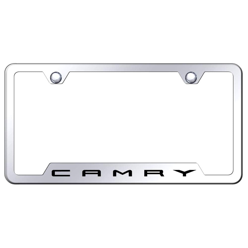 Camry Laser Etched Cut-Out Frame - Mirrored