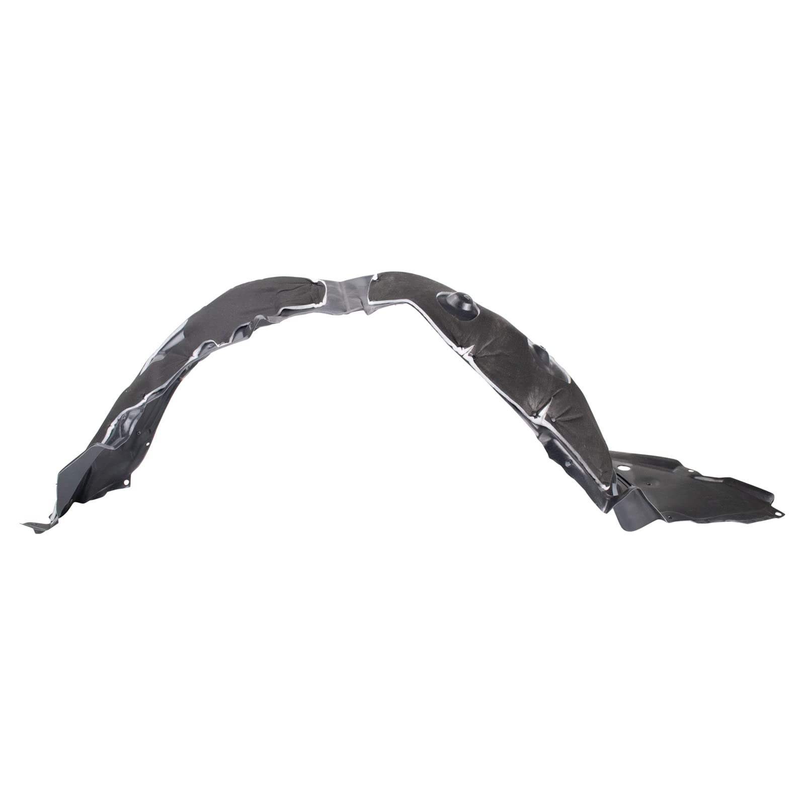 Trq Inner Fender Liner Set Compatible With 2009-2010 Lexus Is250 Lx1248115 Lx1249118