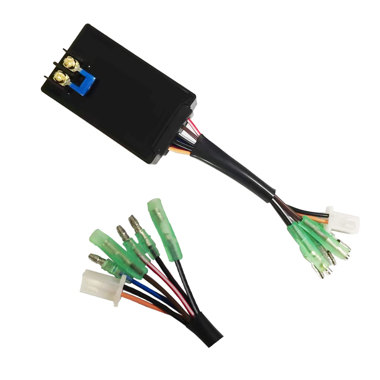 DABAZUALY CDI Box for Polaris Sportsman 90 & Predator 90 (2003-2006) with Ignition Coil, Spark Plug & Solenoid Relay Parts